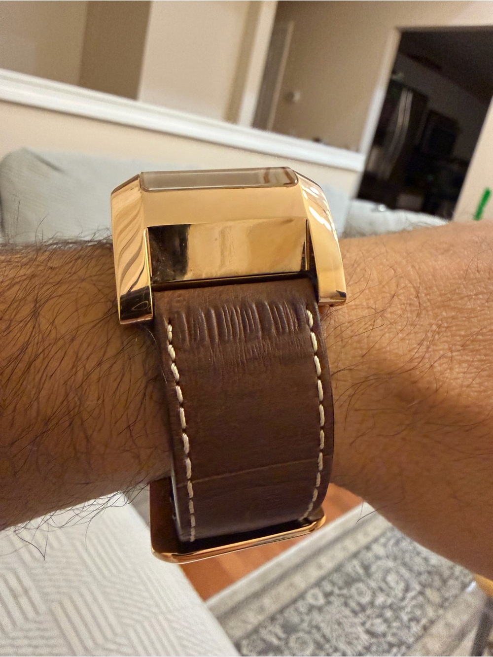 Rare Invicta Times Square 2413 Gold Swiss Automatic ETA 2824 Flip Case Watch - Picture 4 of 12